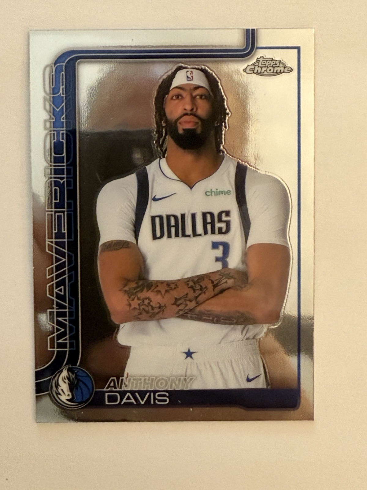2025-26 Topps Chrome #96 Anthony Davis Image Variation
