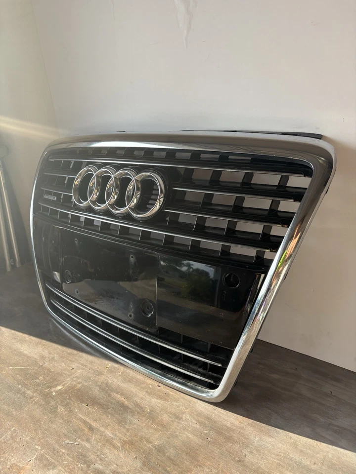 Audi A8 2006-2010 conjunto completo de parrilla superior con sensores Quattro 07 08 09 Foto 3 de 4