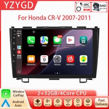 For Honda CR-V 2007-2011 Carplay Car Stereo Radio Android Multimedia GPS Screen
