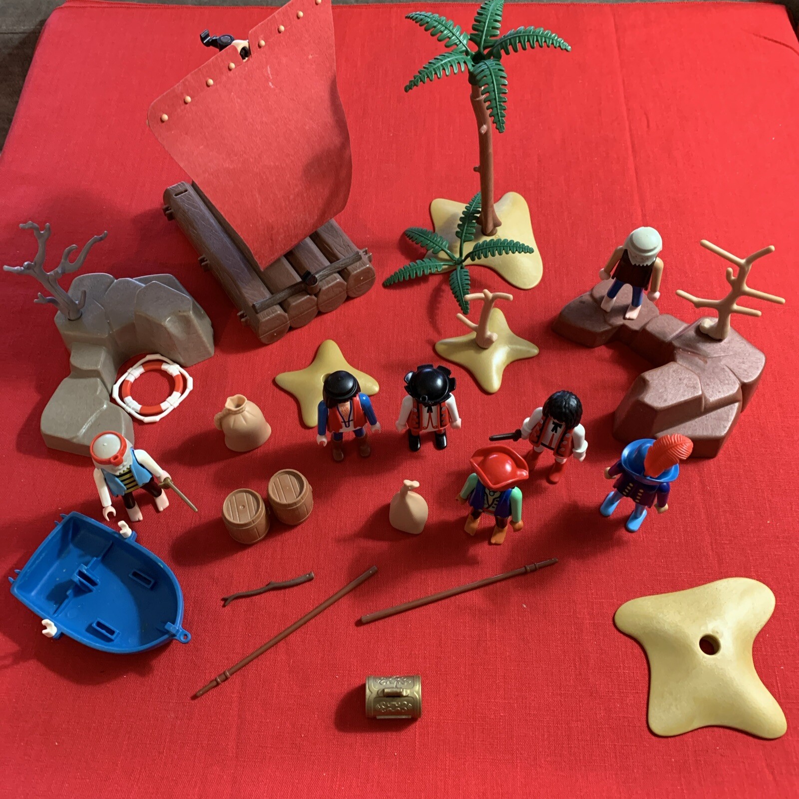 PLAYMOBIL Replacement Parts Lot Figures Accessories Pirate Set Pieces