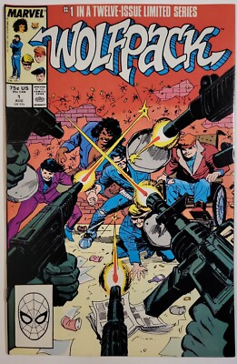 WOLFPACK ISSUE #1 MARVEL | AUG 1, 1988