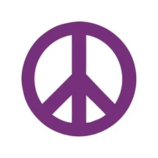 Peace Shape Vinyl Decal Peace symbol Sticker