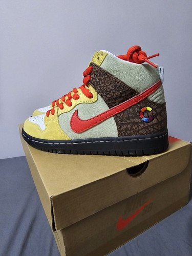 Nike SB DUNK HOHE Farbe Schlittschuhe Kebab und Destroy BRANDNEU UK6 US7 EU44 - Bild 6 von 7