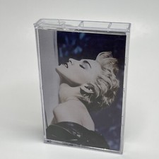 Canada Import: Madonna, True Blue Audio Cassette Tape, 1986 Black Cart