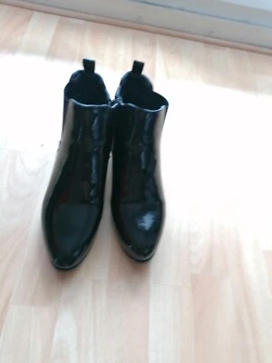 bottine femme, couleur noir , taille 43 ,marque bonprix, porté une fois - Photo 1/3