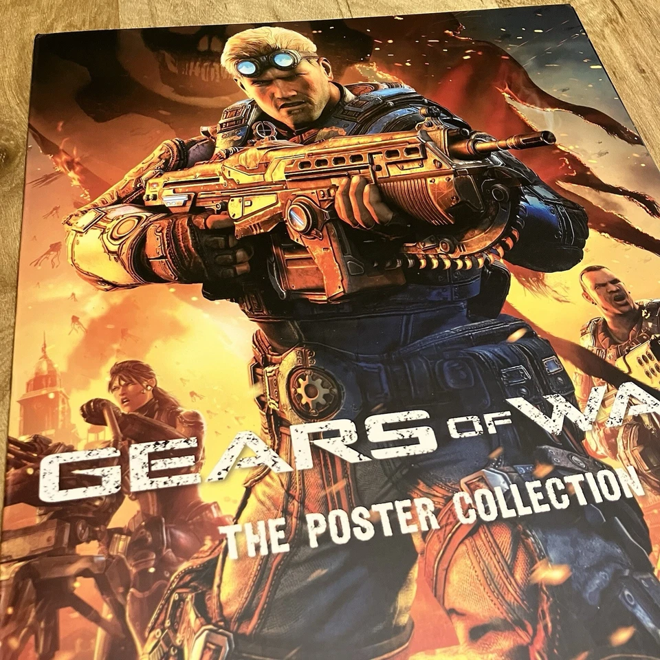 Epic Games GEARS OF WAR Video Game The Poster Collection Book 40 Posters - Image 2 of 4