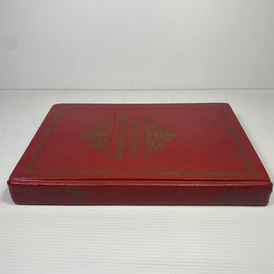 Richard Evans' Quote Book by Richarde L Evans Hardcover 1989 - image 3 of 4
