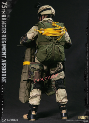DAMTOYS 78094F 1/6 US 75th RANGER REGIMENT AIRBORNE SAW GUNNER