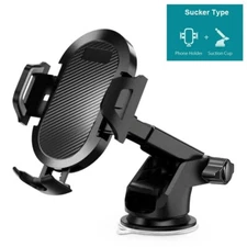 UNIVERSAL IN CAR MOBILE PHONE HOLDER SUCTION MOUNT FOR IPHONE SAMSUNG HUAWEI