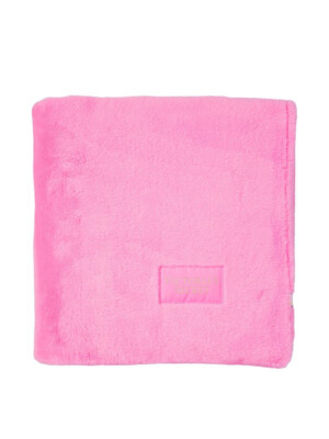 Victoria's VICTORIA Secret Faux Fur Fleece PINK PLUSH Throw
