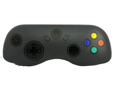 NEW Black Gamer Video Game Hard Metal Clamshell Hinged Eyeglasses Case