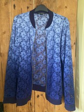 Ladies Two Tone Dip Dye Jacket By Chelsea Muse - Ideal For Evenings Festivals