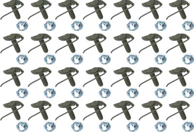 OER Reproduction Grille Molding Clip Set For 1967-1968 Chevy Pickup Trucks