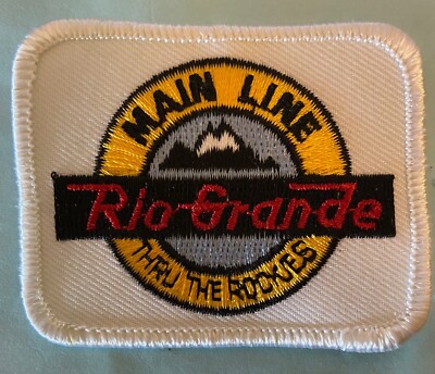 Patch-Denver Rio Grande Thru the Rockies  #8814W - NEW