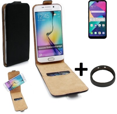360° Schutz Hülle für LG Electronics Phoenix 5 + Bumper Flip Case Universal s