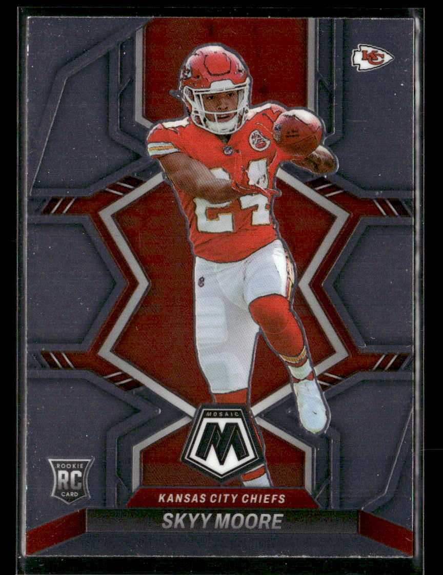 Skyy Moore 2022 Panini Mosaic #319 Rookie Kansas City Chiefs
