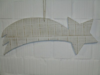 Deko Holz Komet Stern 60 Cm Natur Weiss Shabby Weihnachtsdeko Weihnachten Basteln Ebay