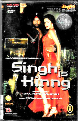 SINGH IS KINNG Bollywood Soundtrack Audio Kassette BRAND NEW