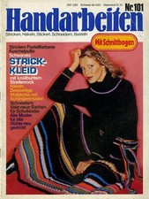 Handmade No. 101-black knitted dress with colourful striped skirt
