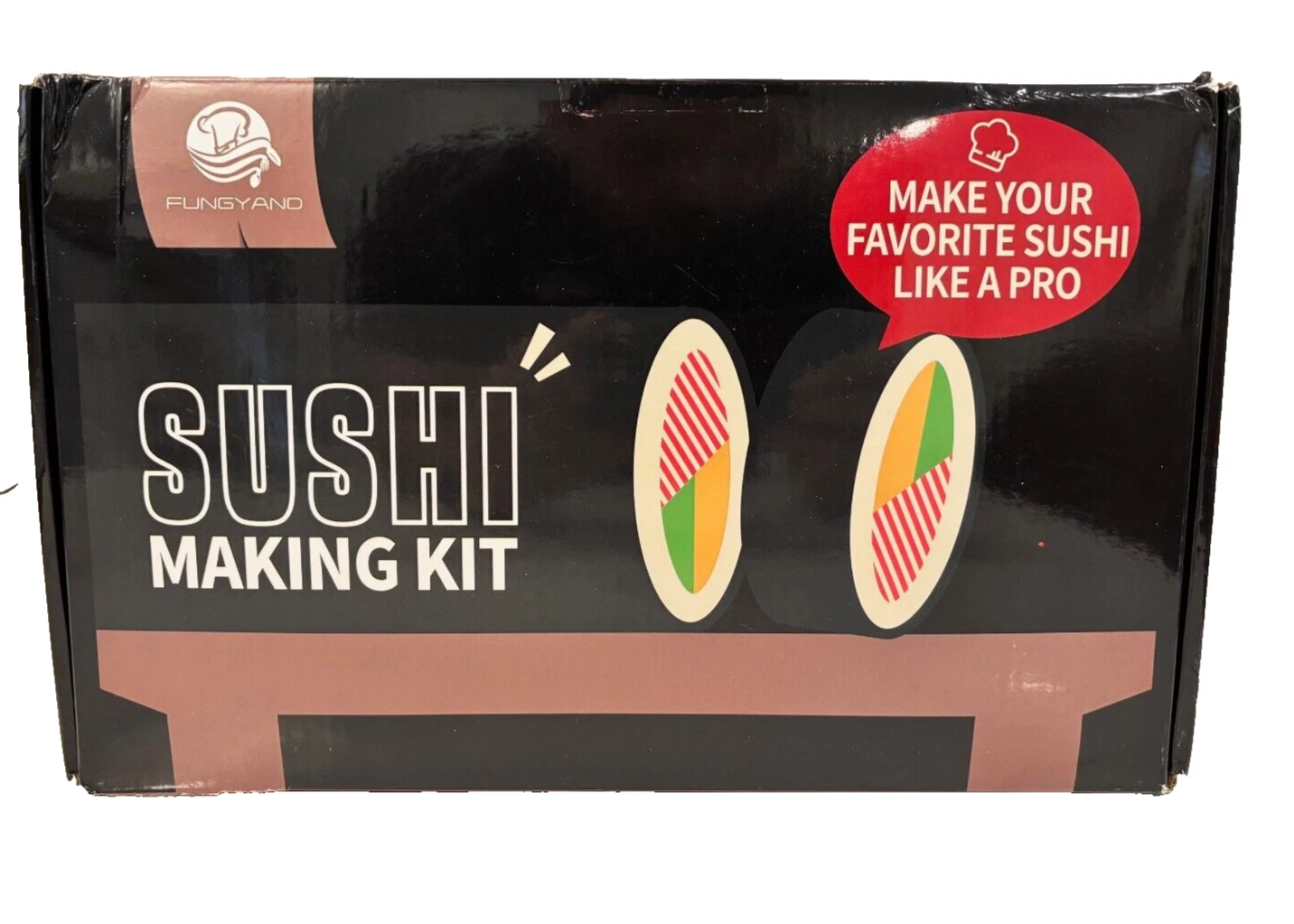 Sushi Making Kit - 27 Piece Professional Sushi Maker Set with Bazooka Roller OB
Opens in a new windo