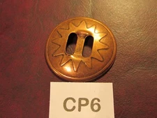 TRINITY CONCHOS ROUND CP6 Solid Copper VINTAGE High Quality USA Leather Crafts
