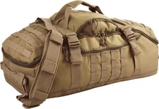 New Red Rock Outdoor Gear Traveler Duffel Pack Coyote 80260COY