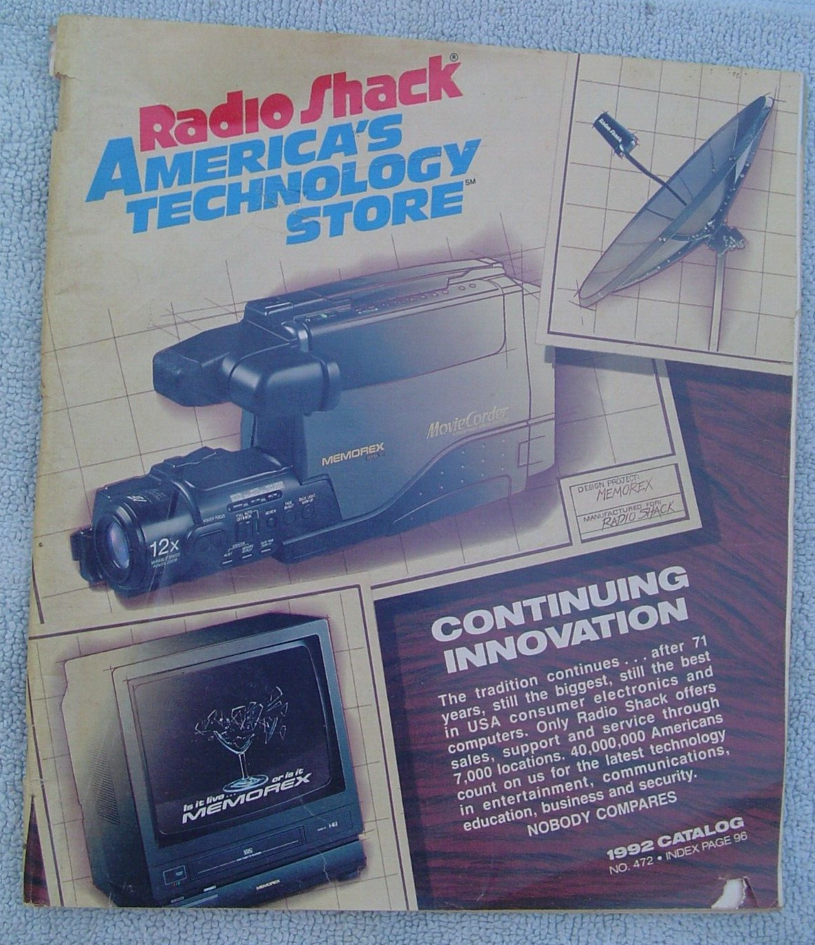 VINTAGE RADIO SHACK CATALOG