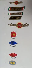 Columbus , Campagnolo, Cinelli Tubing Decals/Stickers 19 options on your choice