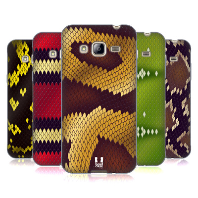 HEAD CASE DESIGNS SCHLANGE MUSTER SOFT GEL HANDYHÜLLE FÜR SAMSUNG HANDYS 3