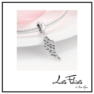 Charm Engel Flügel Anhänger Aus 925 Silber - Les Folies