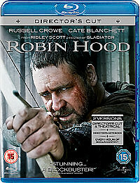 ROBIN HOOD DIRECTORS CUT BLURAY / BLU RAY RUSSELL CROWE