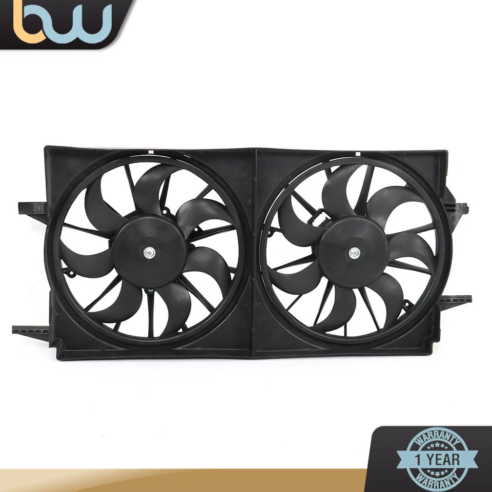 Conjunto de ventilador de refrigeración del radiador para Chevrolet Malibu 1997-2002 620-618 Foto 2 de 4
