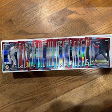 2026 Topps Chrome Baseball Insert, Red White and Blue Cards, Pick your Cards,