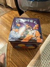 1994 Vintage Camel Cigarettes Poker Set w/180 Chips  & 2 Card Decks New