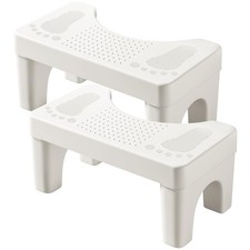 Squatting Potty Stool 6.7 Inch Non-Slip Toilet Step - Ergonomic Design