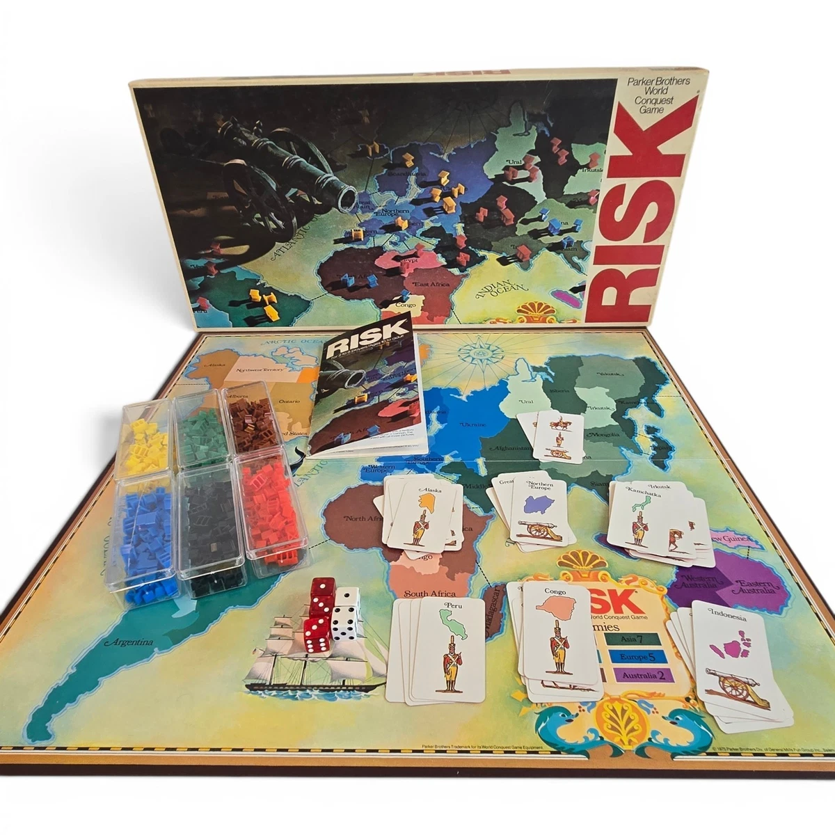 War Board 1980 Vintage Manufacture Board & Traditional Games for