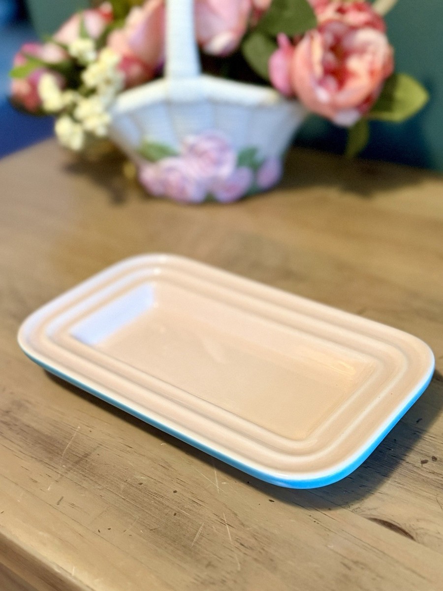 stoneware butter le creuset butter dish deep teal