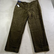Vintage Polo Ralph Lauren Pants Mens 40x30 Brown Corduroy Prospect Classic NEW