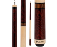 Lucasi LZC11 Zero Flexpoint 2Pc Low Deflection Pool Cue –Rengas Bocote Maple 58"