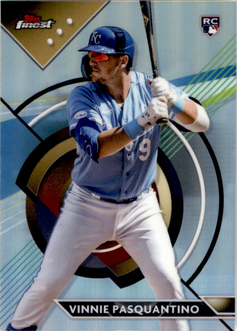 Vinnie Pasquantino 2023 Finest Refractor RC #65 Kansas City Royals