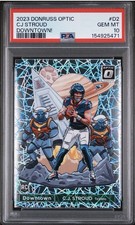 2023 Panini Donruss Optic - Downtown C.J. Stroud #D-2 (RC) PSA 10