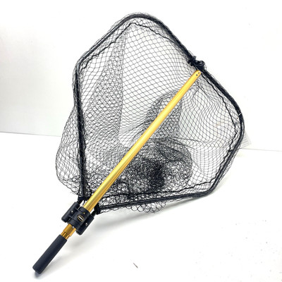 Frabill Power Stow 8520  Knotless 30''x32'' Telescoping Fishing Landing Net 8520