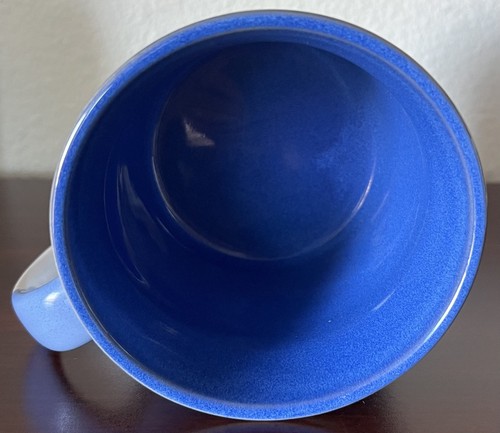 The Peanuts Gang Single File 21 oz Blue to White Fade Stoneware Mug NWT - Picture 5 of 6