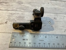 Original Vintage Redfield Rifle Peep Sight Adjustable Rear Sight