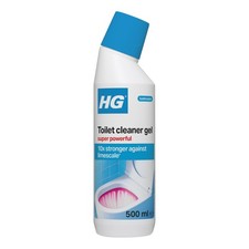 HG Toilet Cleaner Gel Super Powerful, Limescale 500 ml (Pack of 1), yellowsdc  17.58 per litre