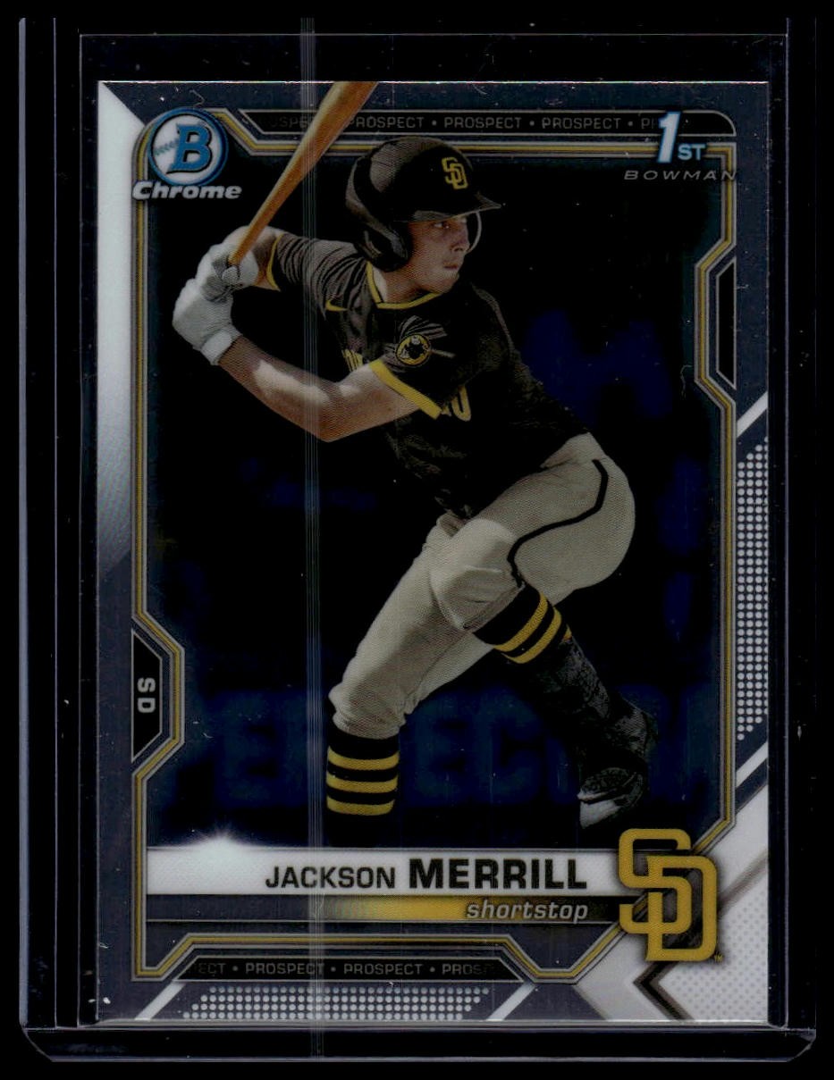 2021 Bowman Draft #BDC-119 Jackson Merrill Chrome