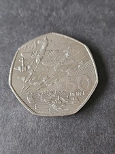 1994 50p D-Day 50th Anniversary Normandy Landings 50 Pence Coin Elizabeth II