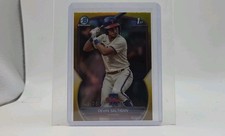 2023 Bowman Draft - Chrome Devin Saltiban #BDC-2 Yellow Refractor /75 (RC)