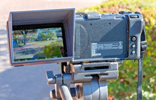 Nikon Zr Cinema Camera Clip-On Monitor Hood / Sunshade Kit with Two Shades