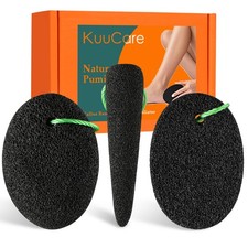 Pumice Stone for Feet, 3 Pack Natural Earth Lava Foot Callus Remover  Pedicu...